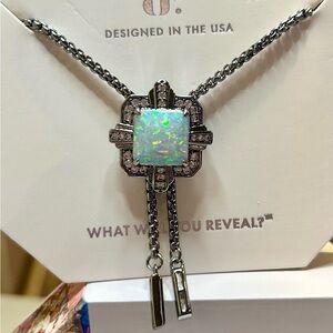 Bomb Party Jewelry October Opal bolero necklace